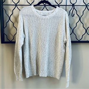 Crescent Drive oatmeal confetti sweater size 2/3 NWT